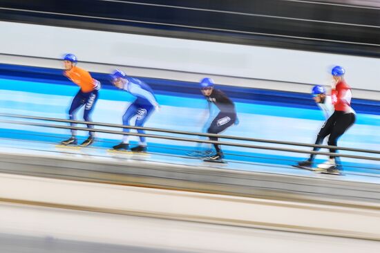 Конькобежный спорт. Финал Кубка мира. Второй день