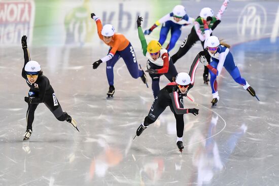 Конькобежный спорт. Финал Кубка мира. Второй день