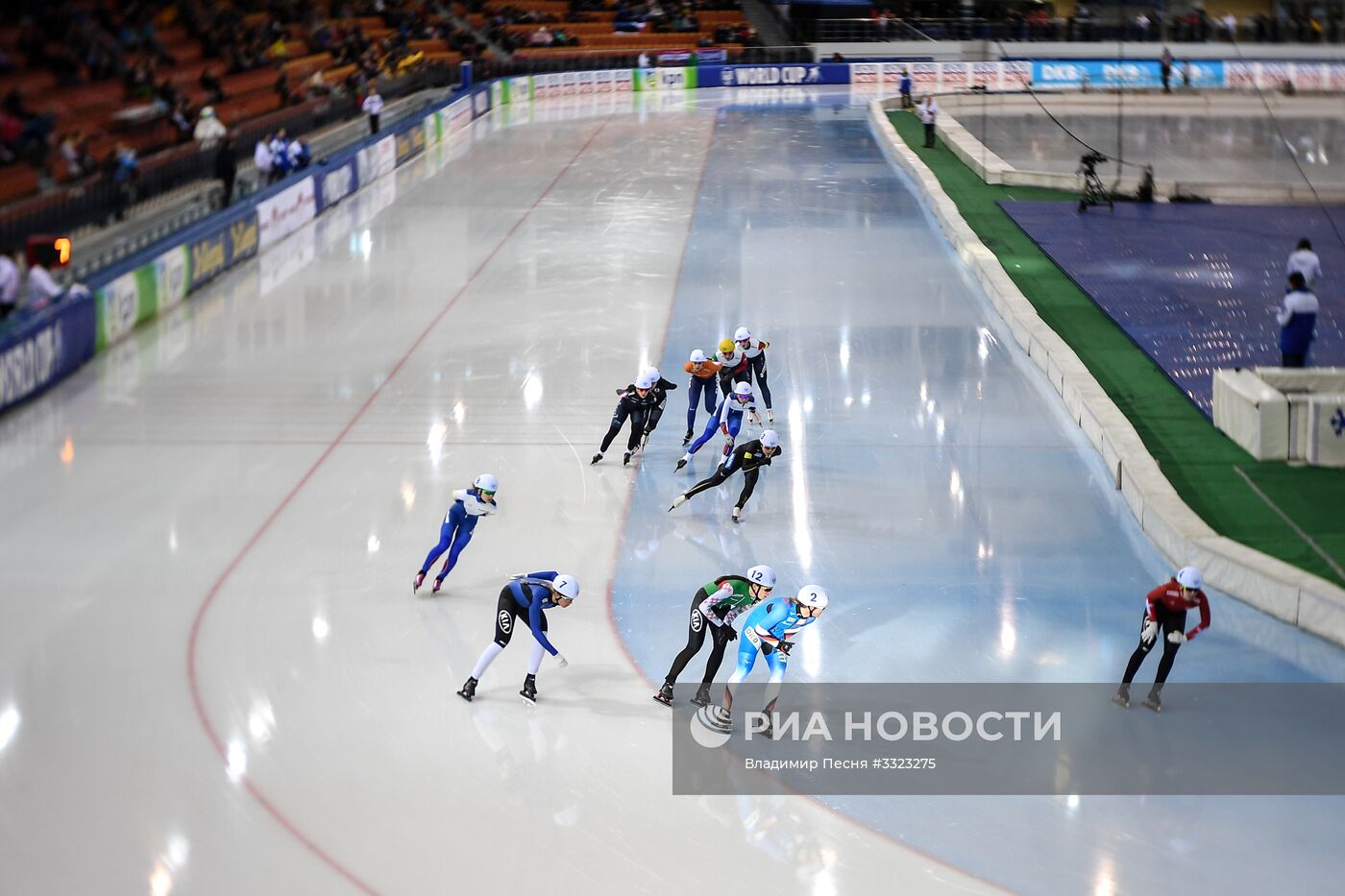 Конькобежный спорт. Финал Кубка мира. Второй день