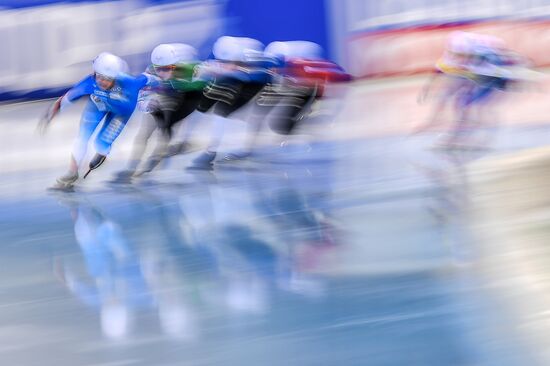 Конькобежный спорт. Финал Кубка мира. Второй день