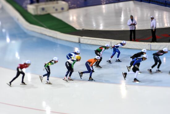 Конькобежный спорт. Финал Кубка мира. Второй день