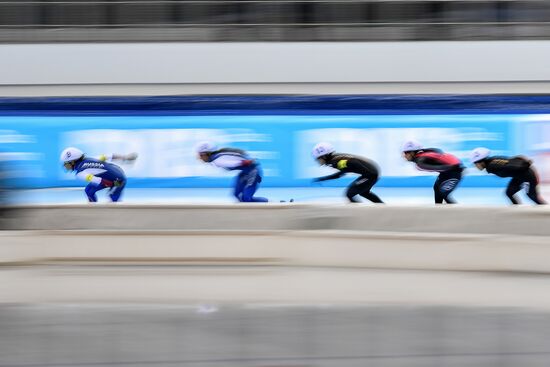 Конькобежный спорт. Финал Кубка мира. Второй день