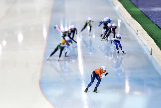 Конькобежный спорт. Финал Кубка мира. Второй день
