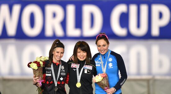 Конькобежный спорт. Финал Кубка мира. Второй день