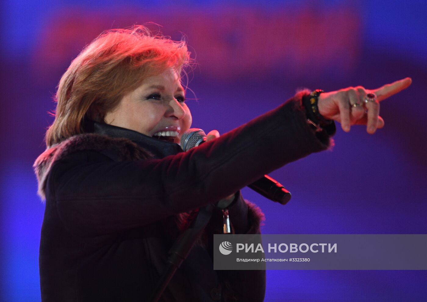 Митинг-концерт в Москве, посвященный годовщине воссоединения Крыма с Россией