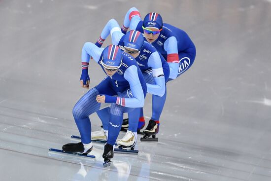 Конькобежный спорт. Финал Кубка мира. Второй день