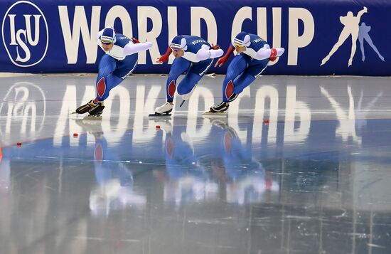 Конькобежный спорт. Финал Кубка мира. Второй день