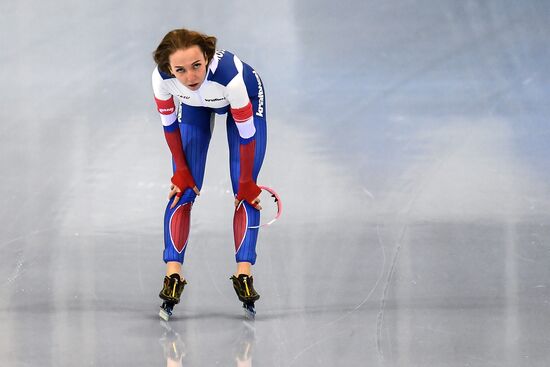 Конькобежный спорт. Финал Кубка мира. Второй день