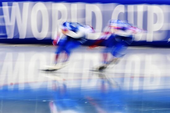 Конькобежный спорт. Финал Кубка мира. Второй день