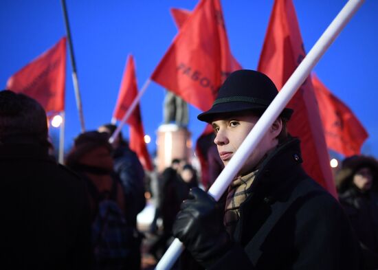 Митинг оппозиции по итогам президентских выборов