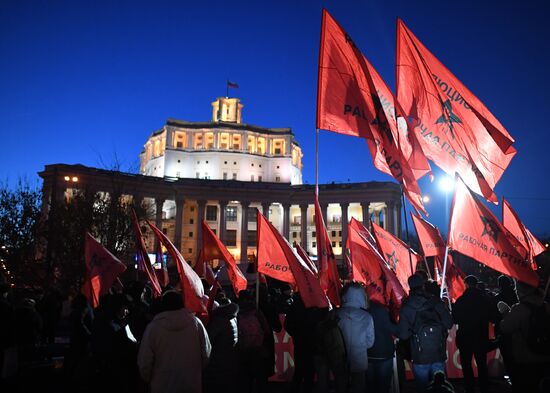 Митинг оппозиции по итогам президентских выборов