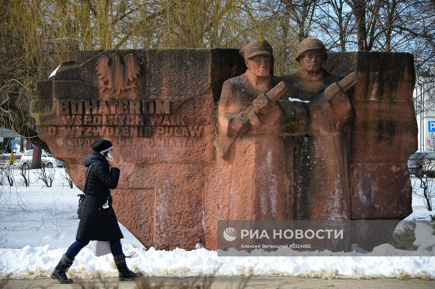 Памятники советским солдатам в Польше