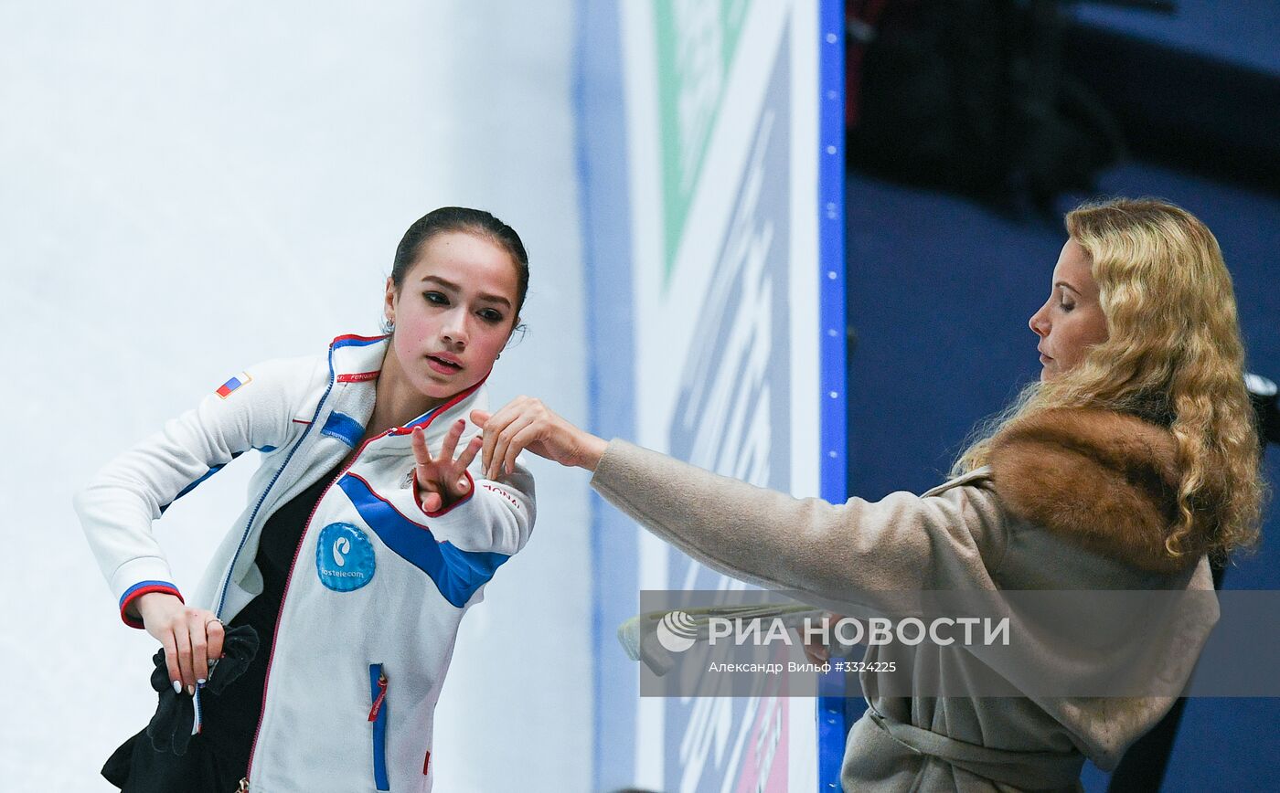 Фигурное катание. Чемпионат мира. Тренировки