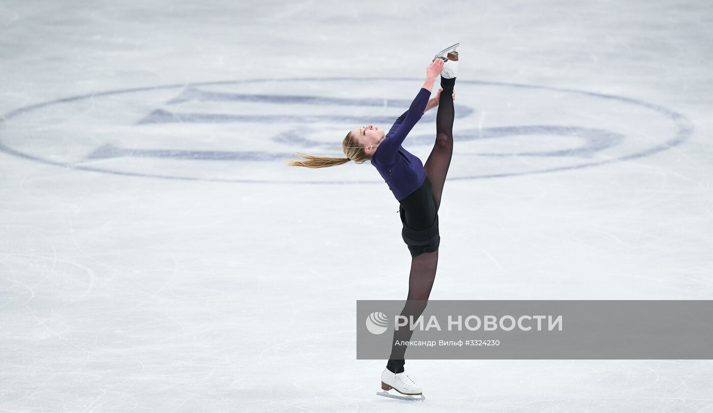 Фигурное катание. Чемпионат мира. Тренировки
