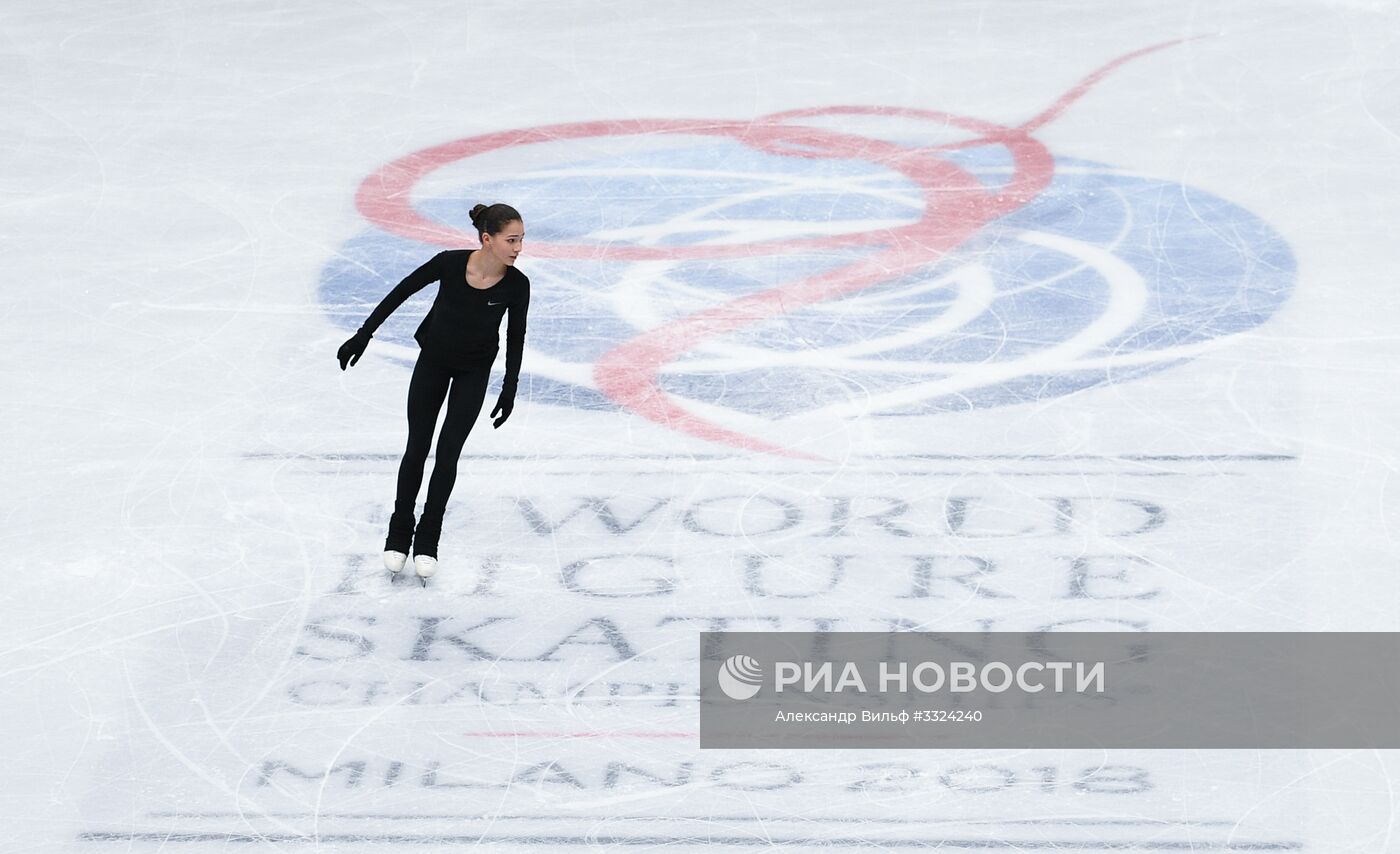 Фигурное катание. Чемпионат мира. Тренировки