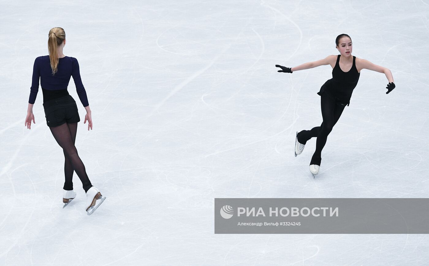 Фигурное катание. Чемпионат мира. Тренировки