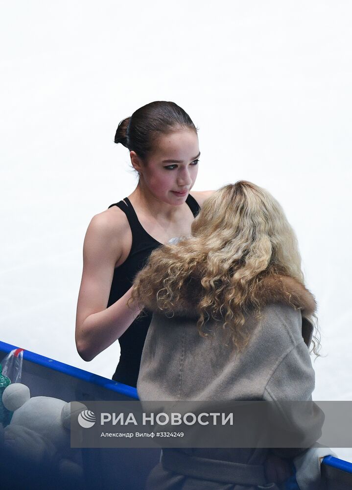 Фигурное катание. Чемпионат мира. Тренировки