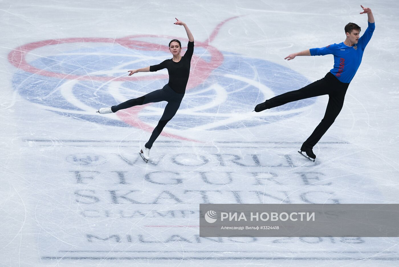 Фигурное катание. Чемпионат мира. Тренировки