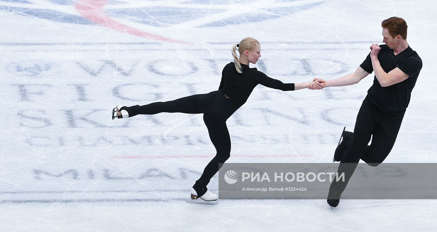 Фигурное катание. Чемпионат мира. Тренировки