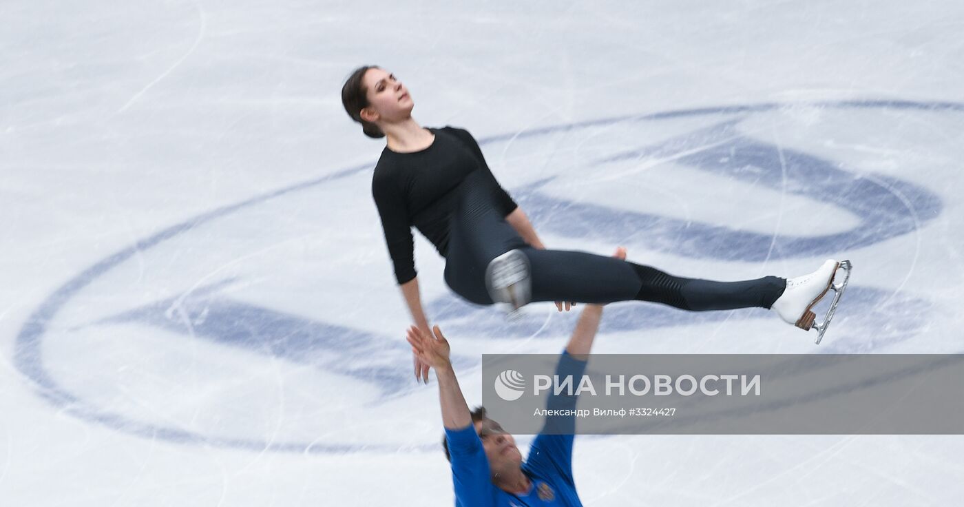 Фигурное катание. Чемпионат мира. Тренировки