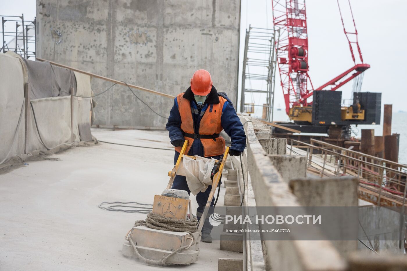 Строительство Крымского моста