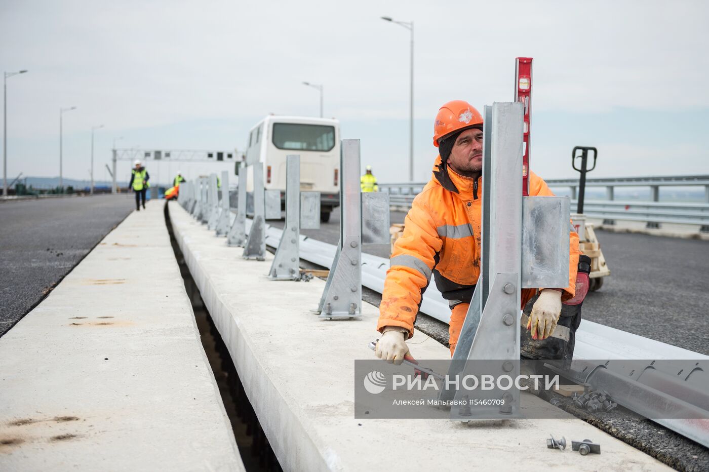 Строительство Крымского моста