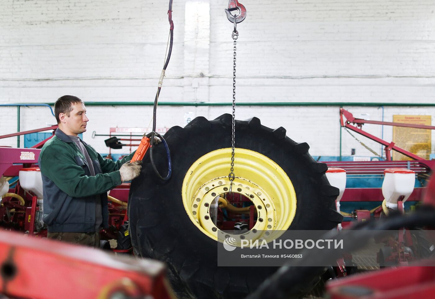 Подготовка к посевной в Краснодарском крае