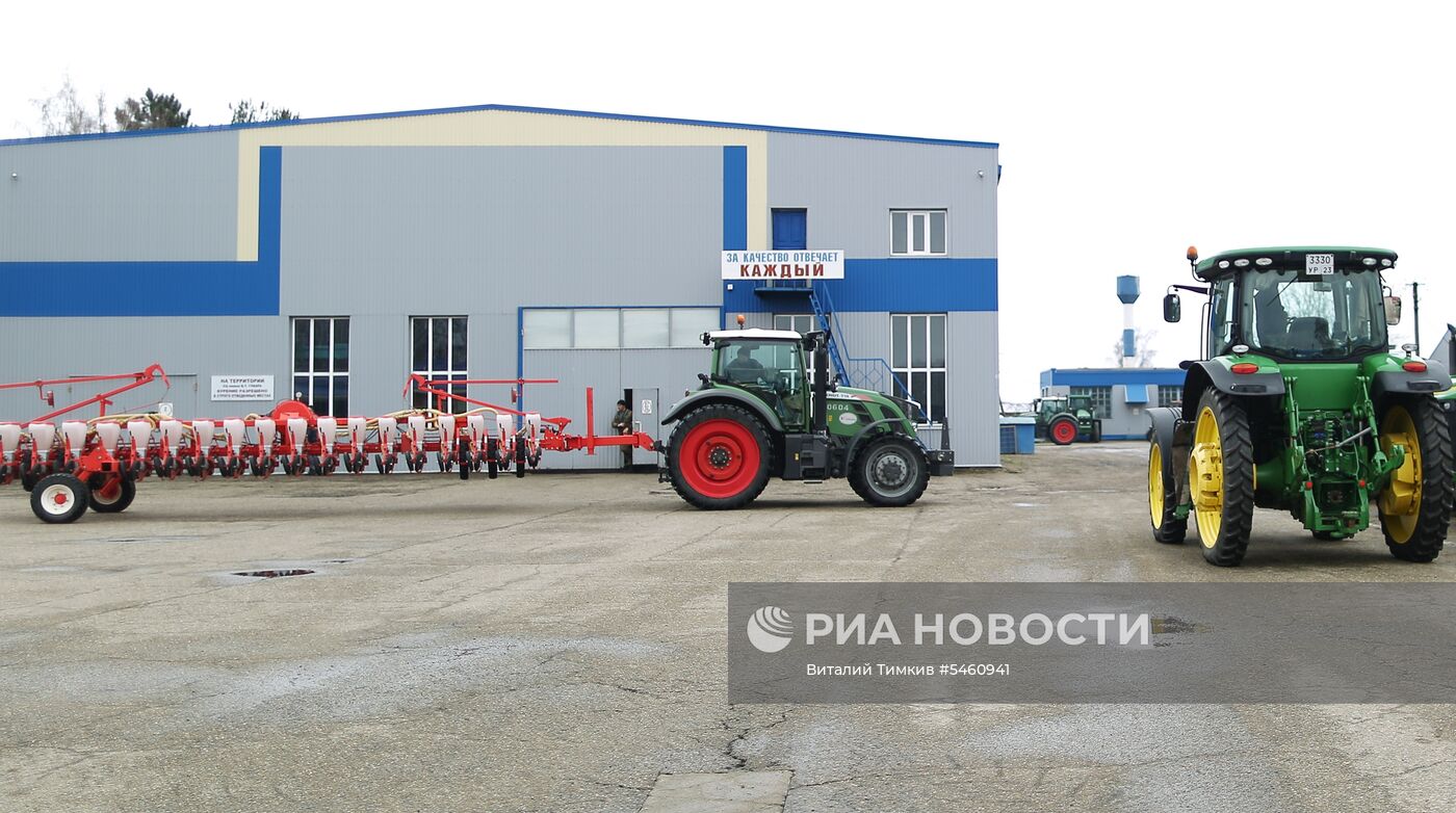 Подготовка к посевной в Краснодарском крае