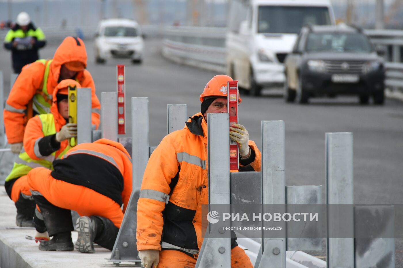 Строительство Крымского моста