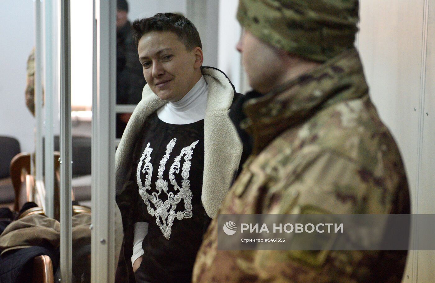 Суд по делу Н. Савченко в Киеве