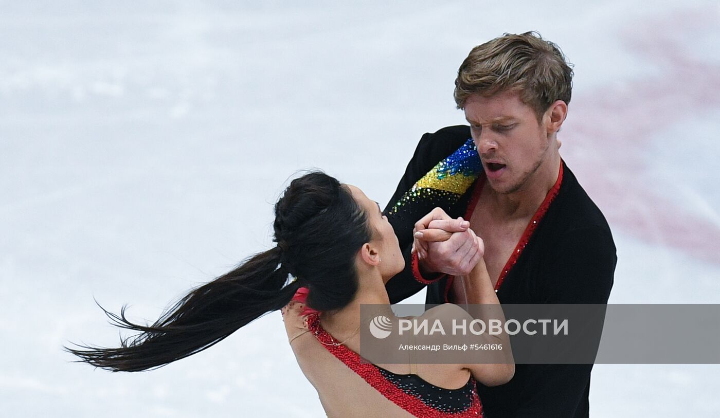 Фигурное катание. Чемпионат мира. Танцы. Короткая программа 