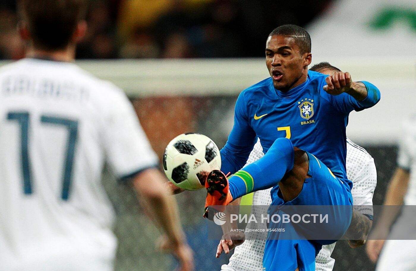 Футбол. Товарищеский матч. Россия - Бразилия