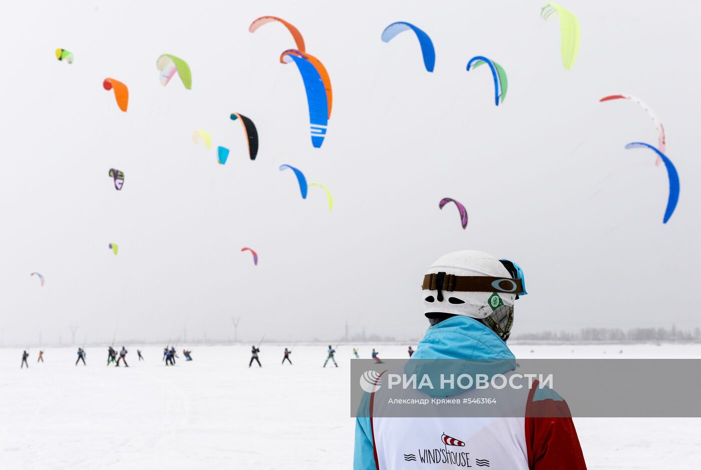 Соревнования по зимним дисциплинам парусного спорта в Новосибирской области