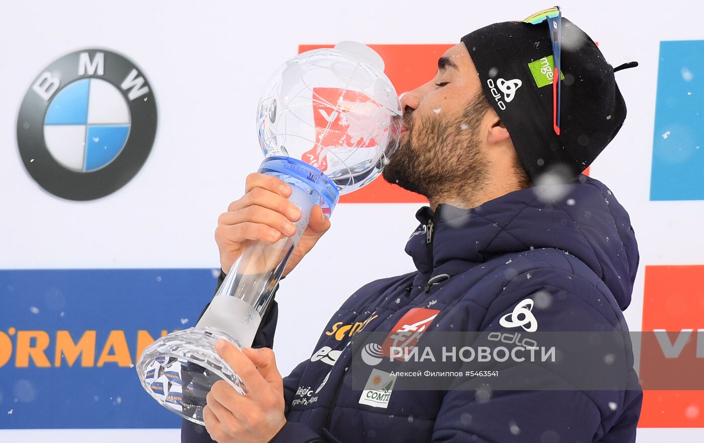 Биатлон. IX этап Кубка мира. Мужчины. Масс-старт