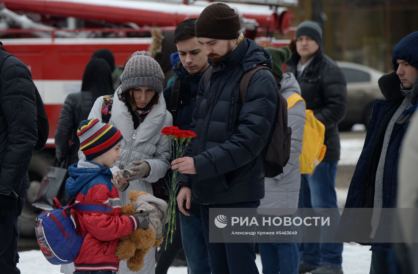 Пожар в торговом центре «Зимняя вишня» в Кемерово