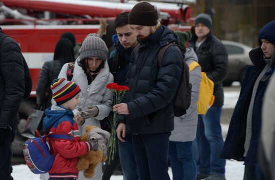 Пожар в торговом центре «Зимняя вишня» в Кемерово