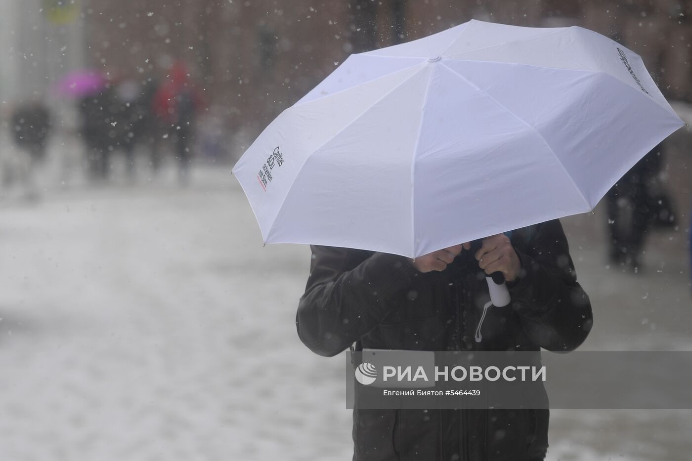 Снегопад в Москве