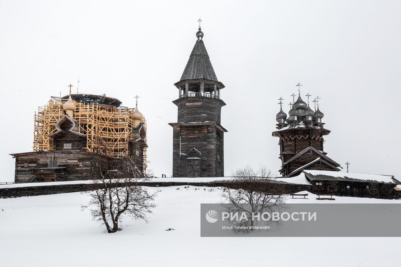 Музей-заповедник "Кижи" в Карелии