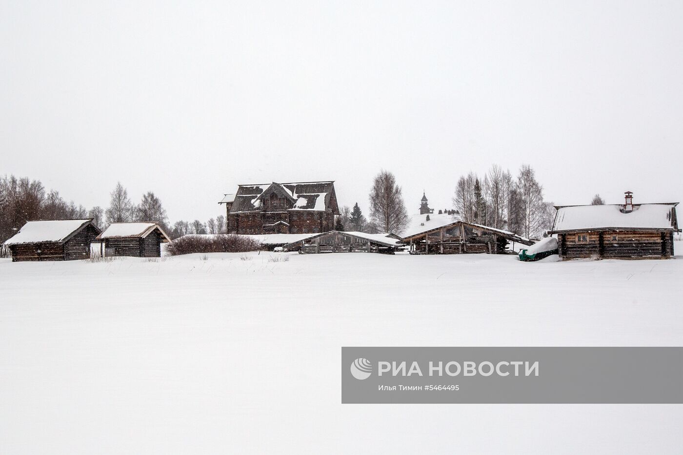 Музей-заповедник "Кижи" в Карелии