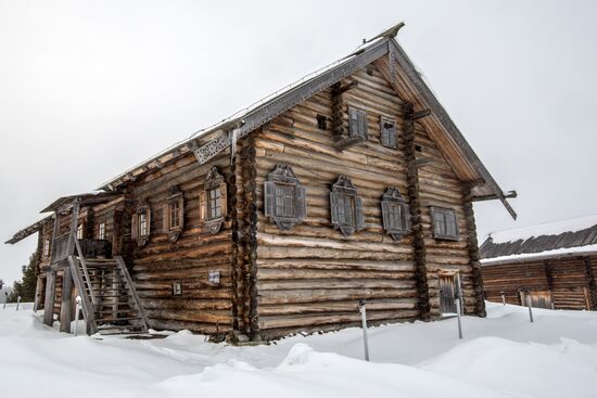 Музей-заповедник "Кижи" в Карелии