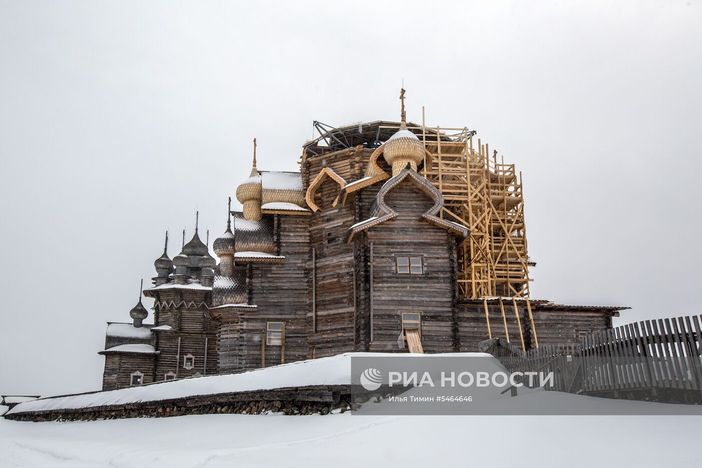 Музей-заповедник "Кижи" в Карелии