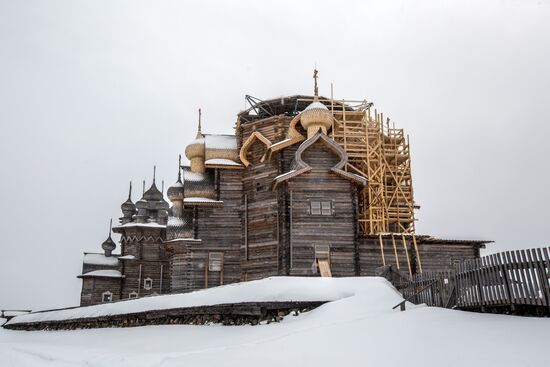 Музей-заповедник "Кижи" в Карелии