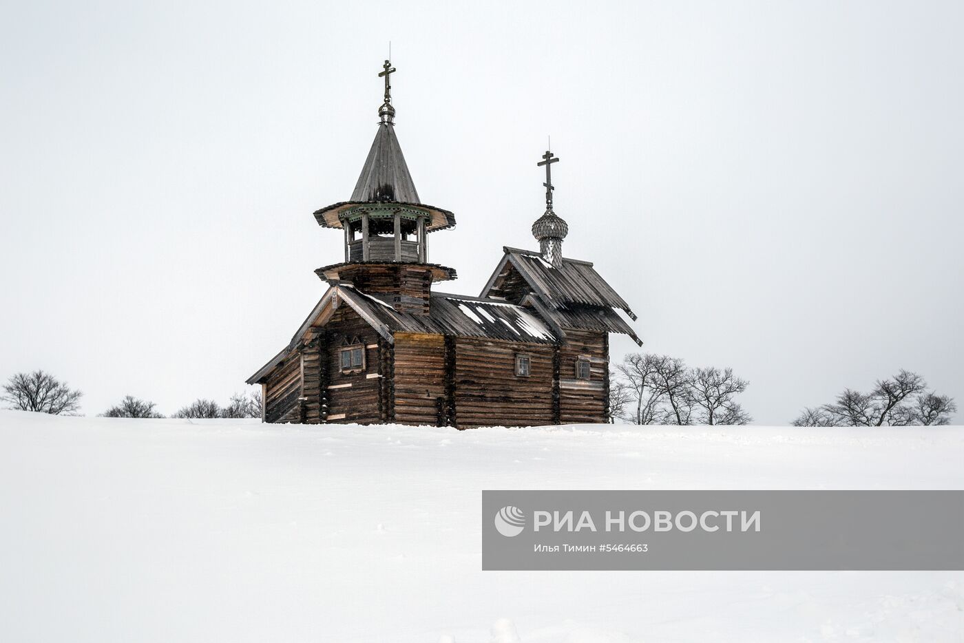 Музей-заповедник "Кижи" в Карелии