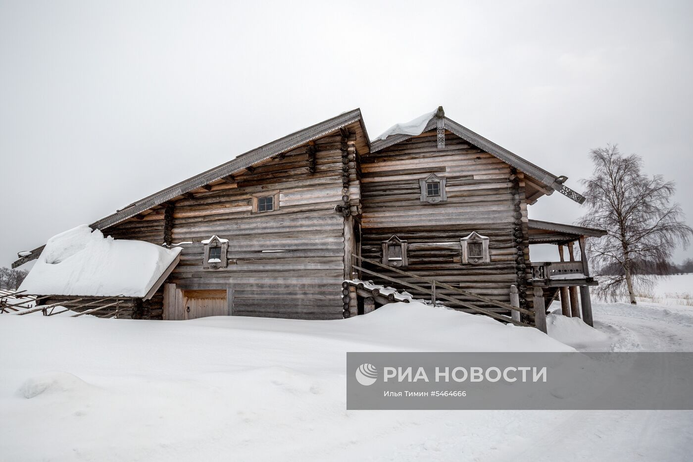 Музей-заповедник "Кижи" в Карелии