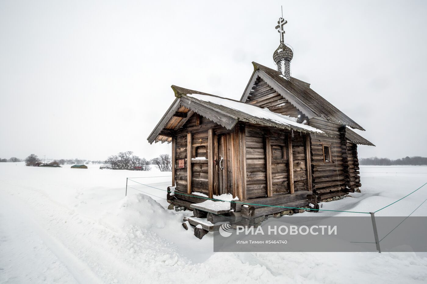 Музей-заповедник "Кижи" в Карелии