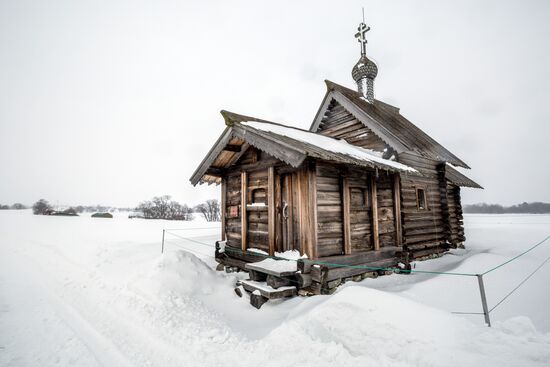 Музей-заповедник "Кижи" в Карелии