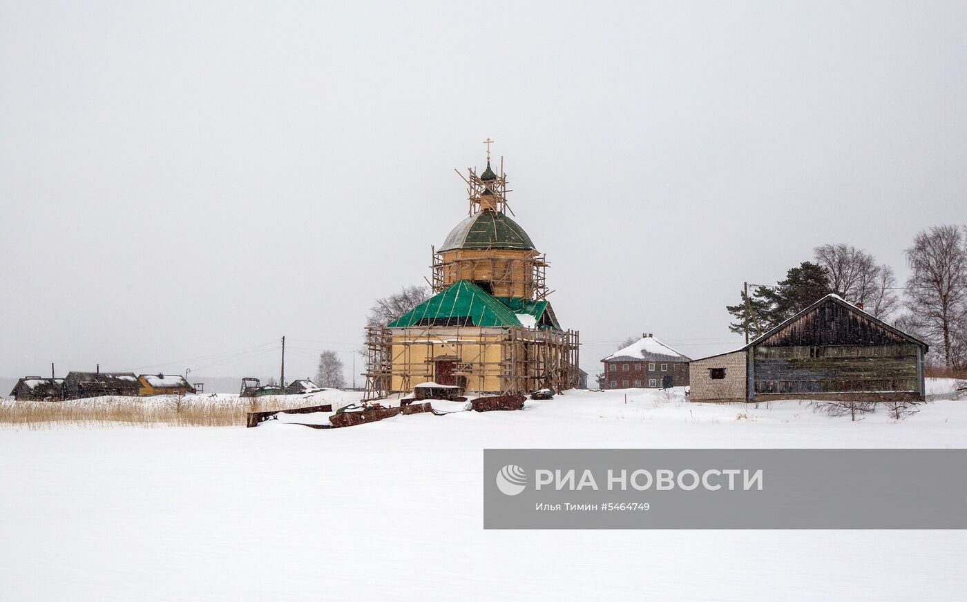 Музей-заповедник "Кижи" в Карелии