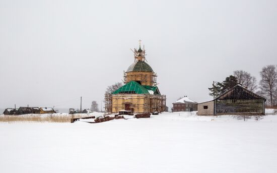 Музей-заповедник "Кижи" в Карелии