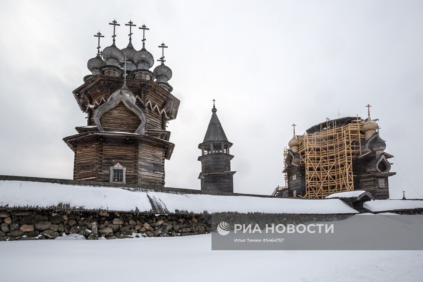 Музей-заповедник "Кижи" в Карелии