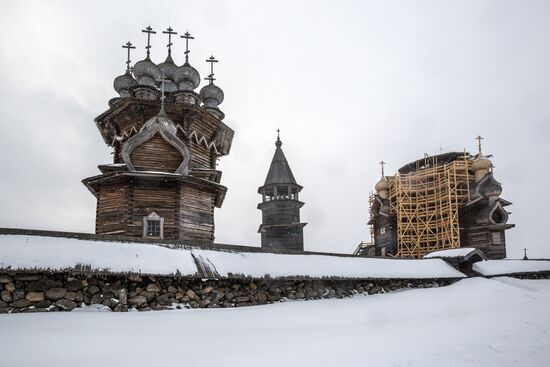 Музей-заповедник "Кижи" в Карелии